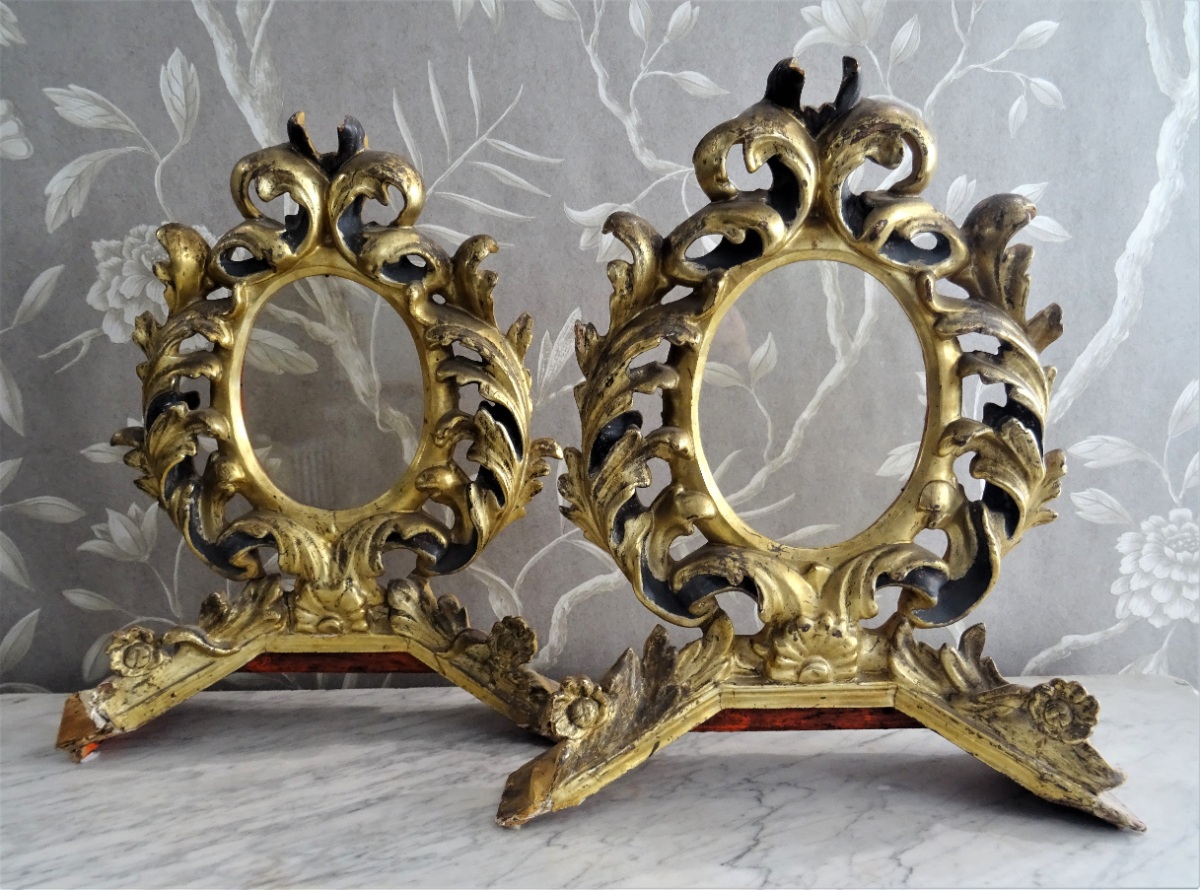  Italian Cartagloria Altar Gilt Frames